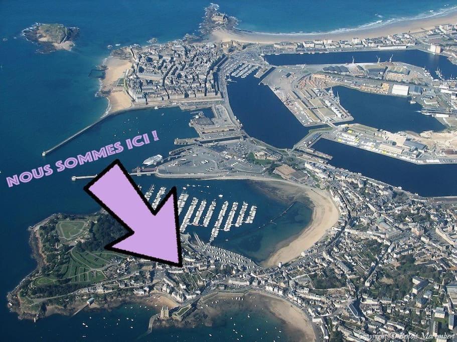 Appartement Frida - Plage 50M - Rue Gratuite Saint-Malo Extérieur photo