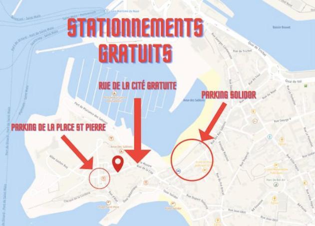Appartement Frida - Plage 50M - Rue Gratuite Saint-Malo Extérieur photo